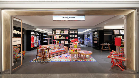 Dolce&Gabbana Casa corner in Harrods, Londra