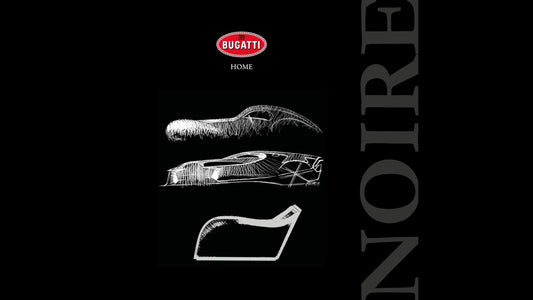 Bugatti Home- Noire armchair advertising