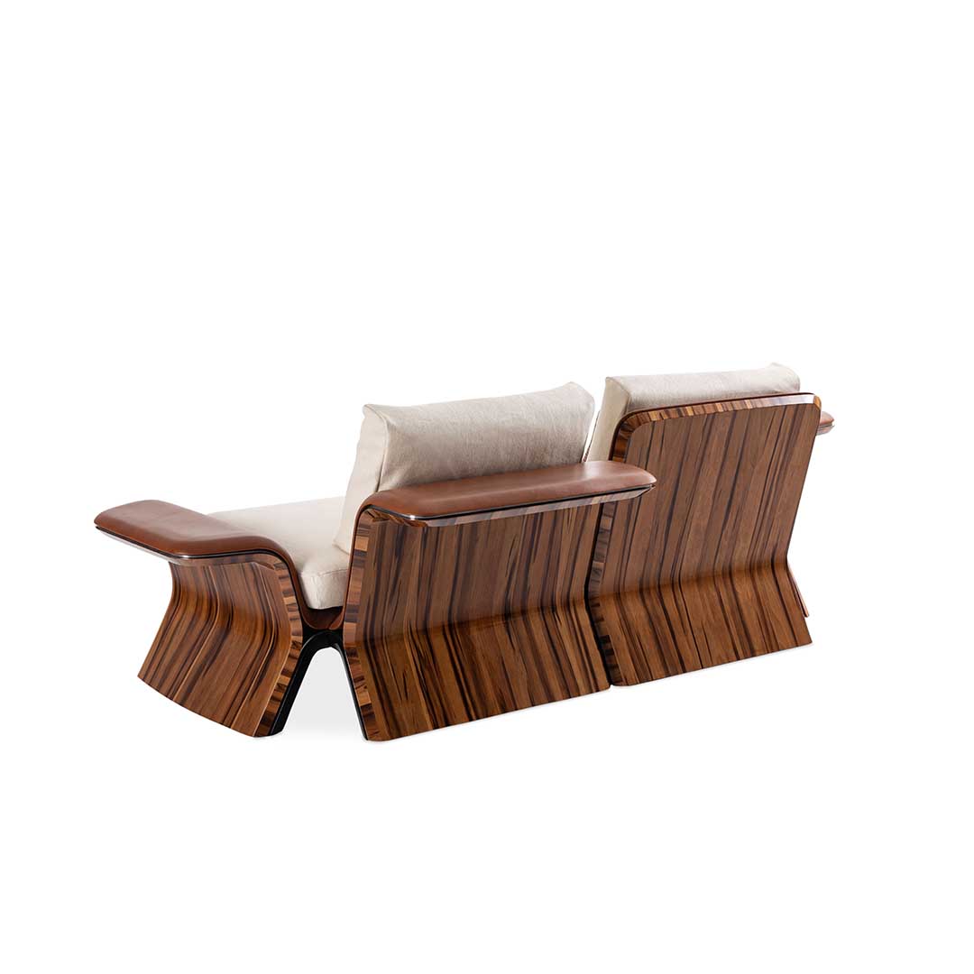 Galloway 3 seater sofa by Bentley Home_Back view