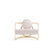 La Medusa Round Metal armchair