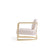 La Medusa Round Metal armchair