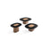 Disk coffee table