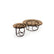 Oval coffee table