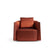 Front view of the Butterfly armchair by Bentley Home