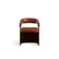 Continuum chair front image by Bentley Home in color liquid ambar