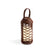 Pralinee Fairmont Lantern by Bentley Home - Front image with light on