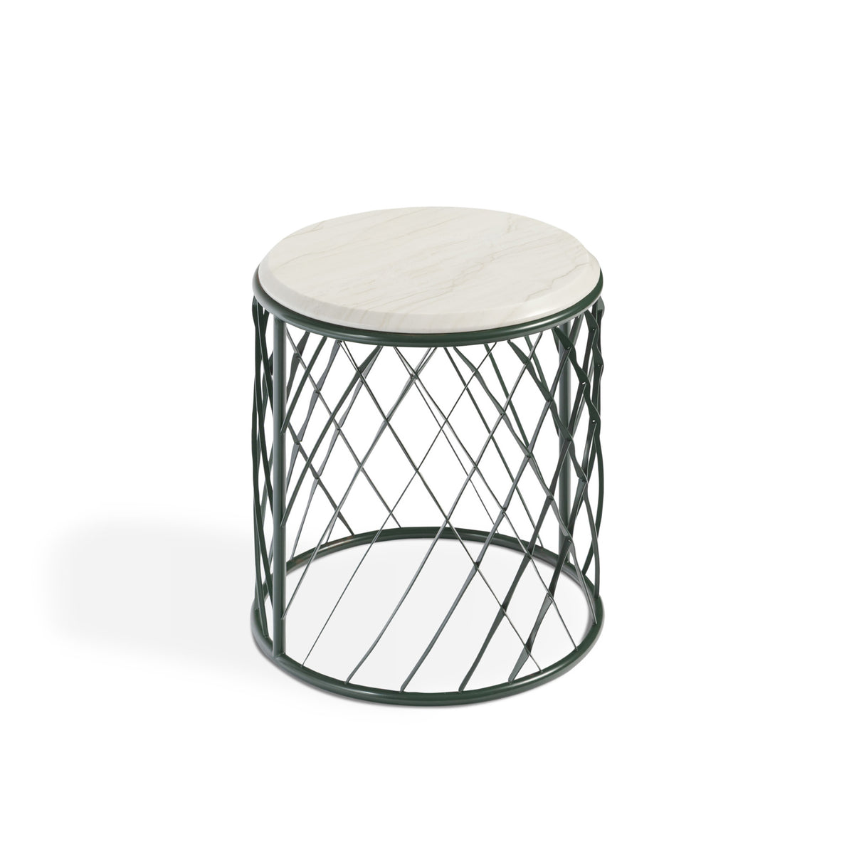 Bentley Home Solstice outdoor side table Deep Forest 