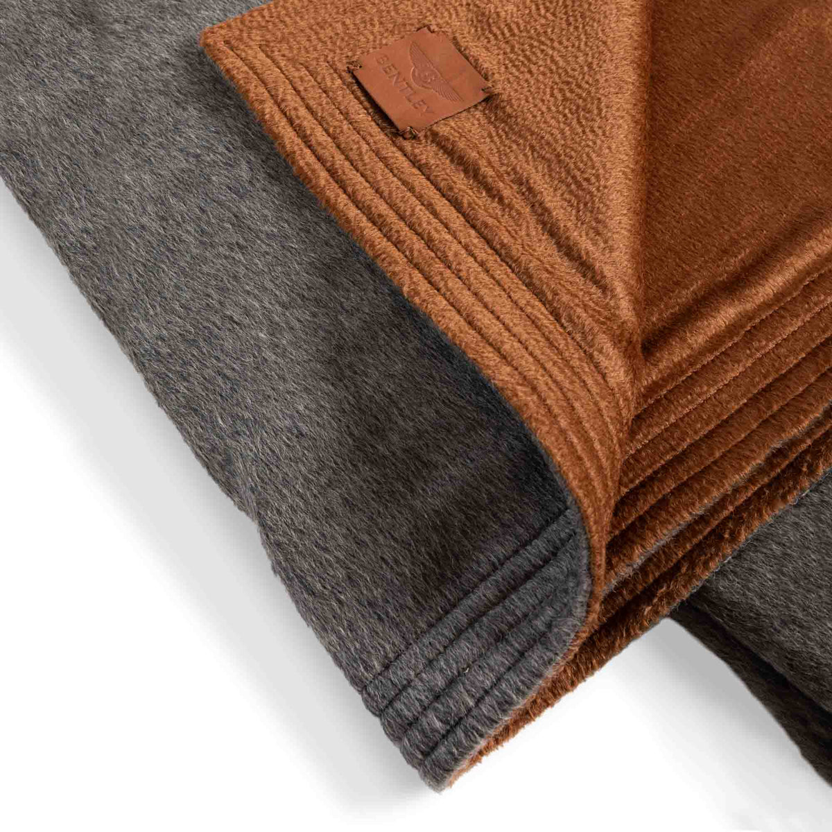 Double-sided Alpaca plaid