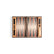 Bugatti Home - Solid Black Grand Royal Backgamon Board Game_front picture
