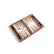Bugatti Home - Tobacco Grand Royal Backgammon Board Game with pieces