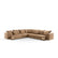 Gardenia Linear sectional sofa by Dolce&Gabbana Casa