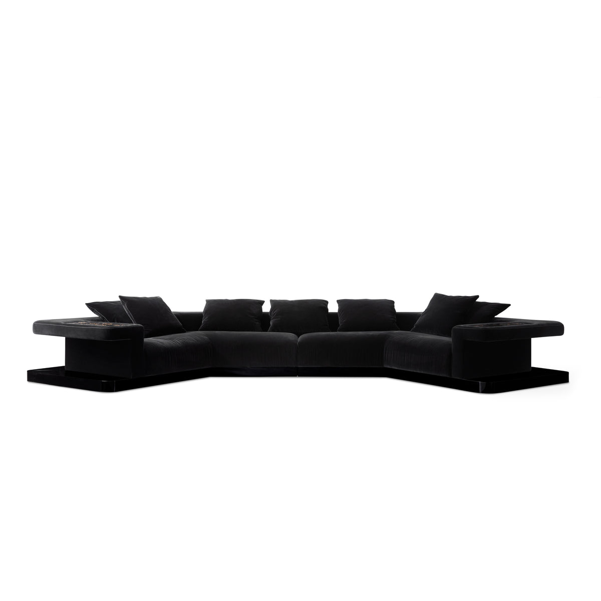 Teodora sectional sofa by Dolce&Gabbana Casa front picture