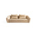Trussardi Casa - 3 seater Talism leather sofa front image