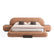 Trussardi Casa - Comfy bed with bedside tables front view