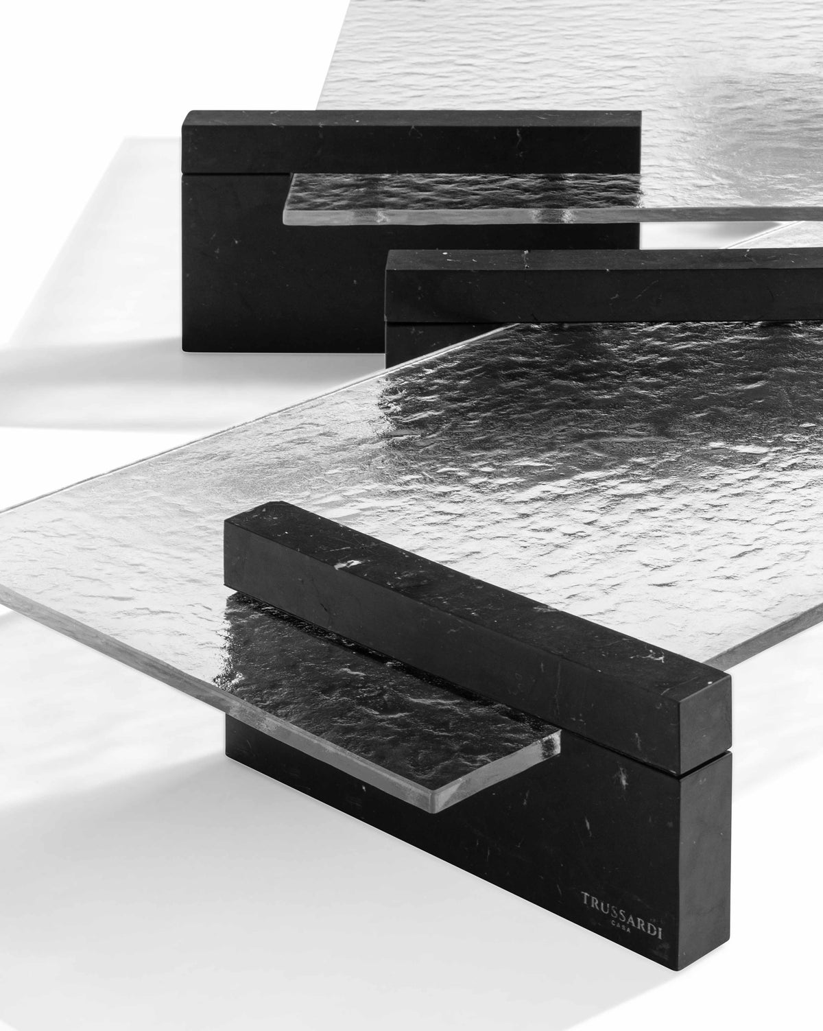 Trussardi Casa - Grafism square coffee table
