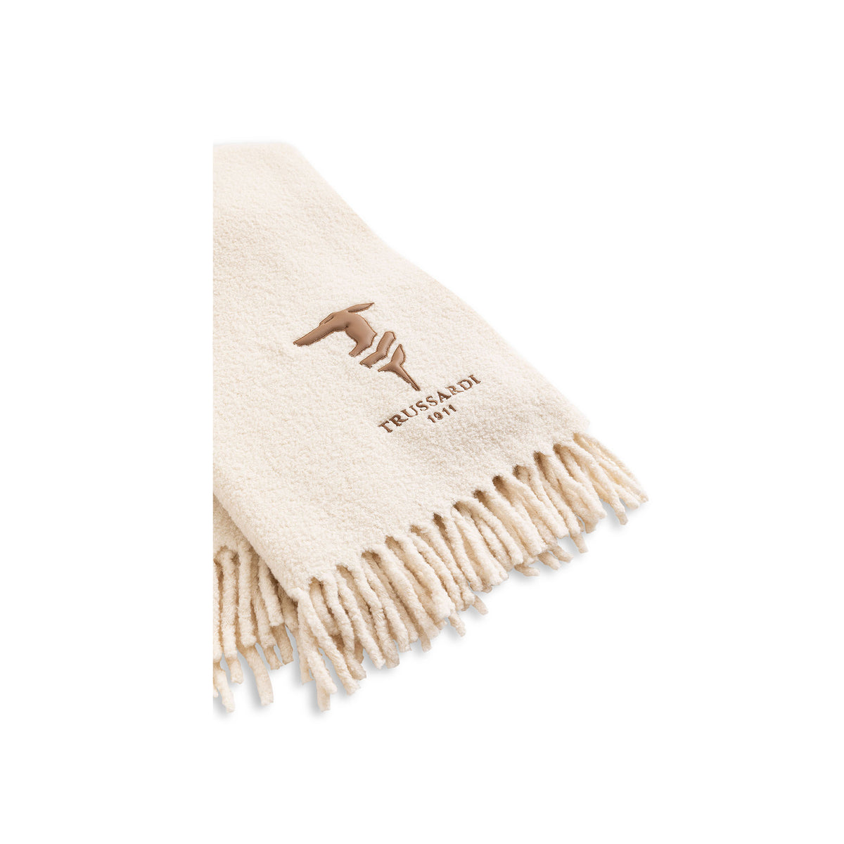 Greyhound throw detail by Trussardi Casa