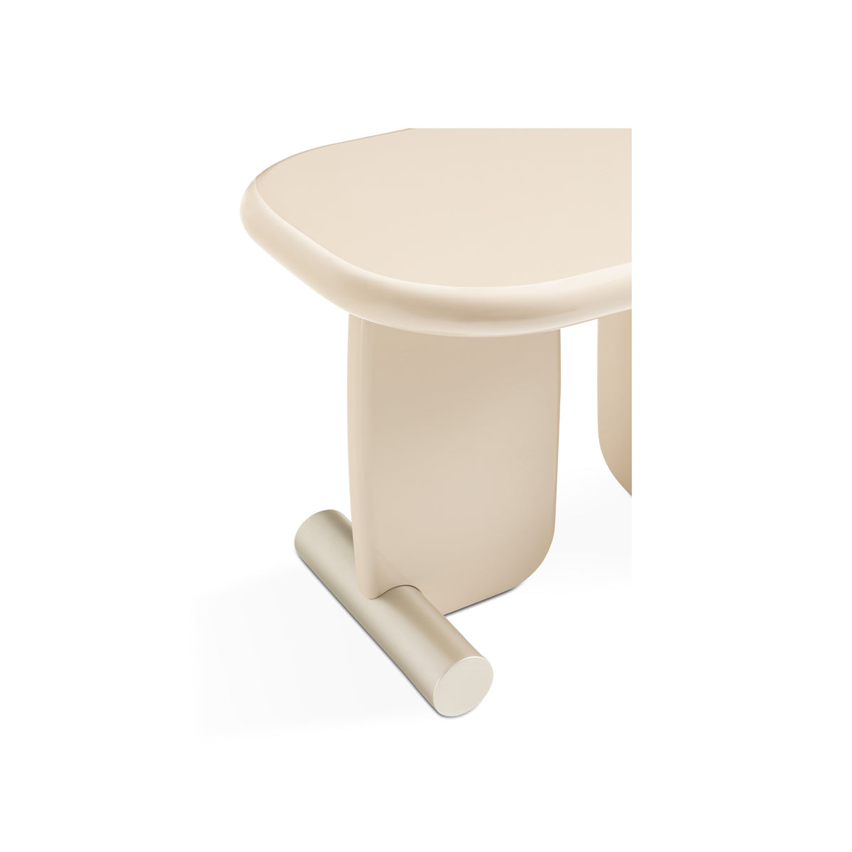 Trussardi Casa - Small Misaky side table in stone
