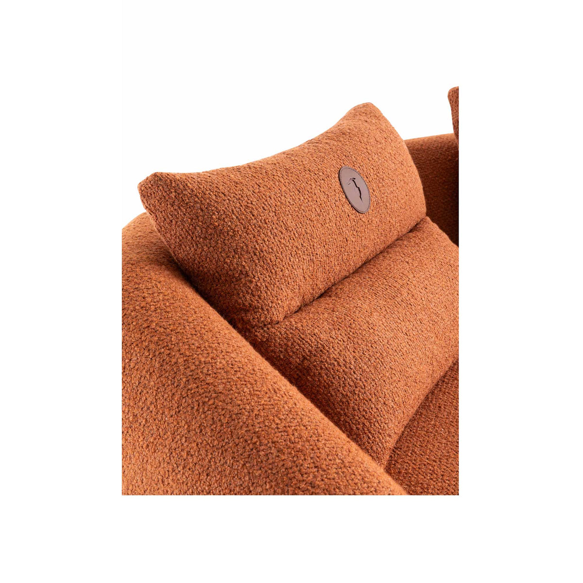 Trussardi Casa - Orange Talism sectional sofa detail image