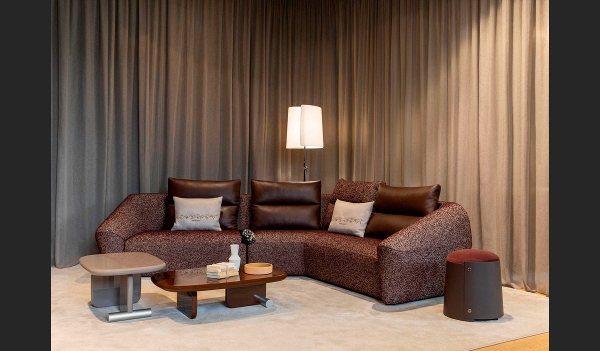 Trussardi Casa - Talism section sofa with Misaky coffee tables
