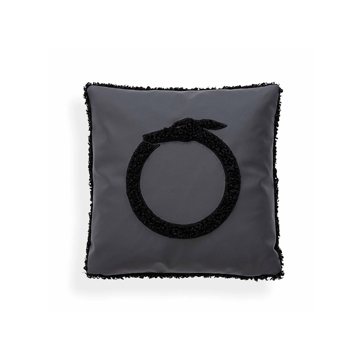 Oroboro Maxi Logo cushion