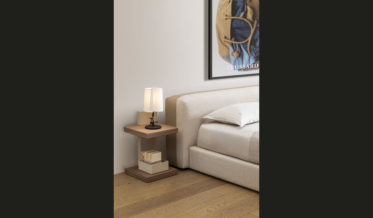 Trussardi Casa - Tratt bedside table_foto ambientata-1