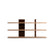 Trussardi Casa - Tratt low bookshelf in black_front image