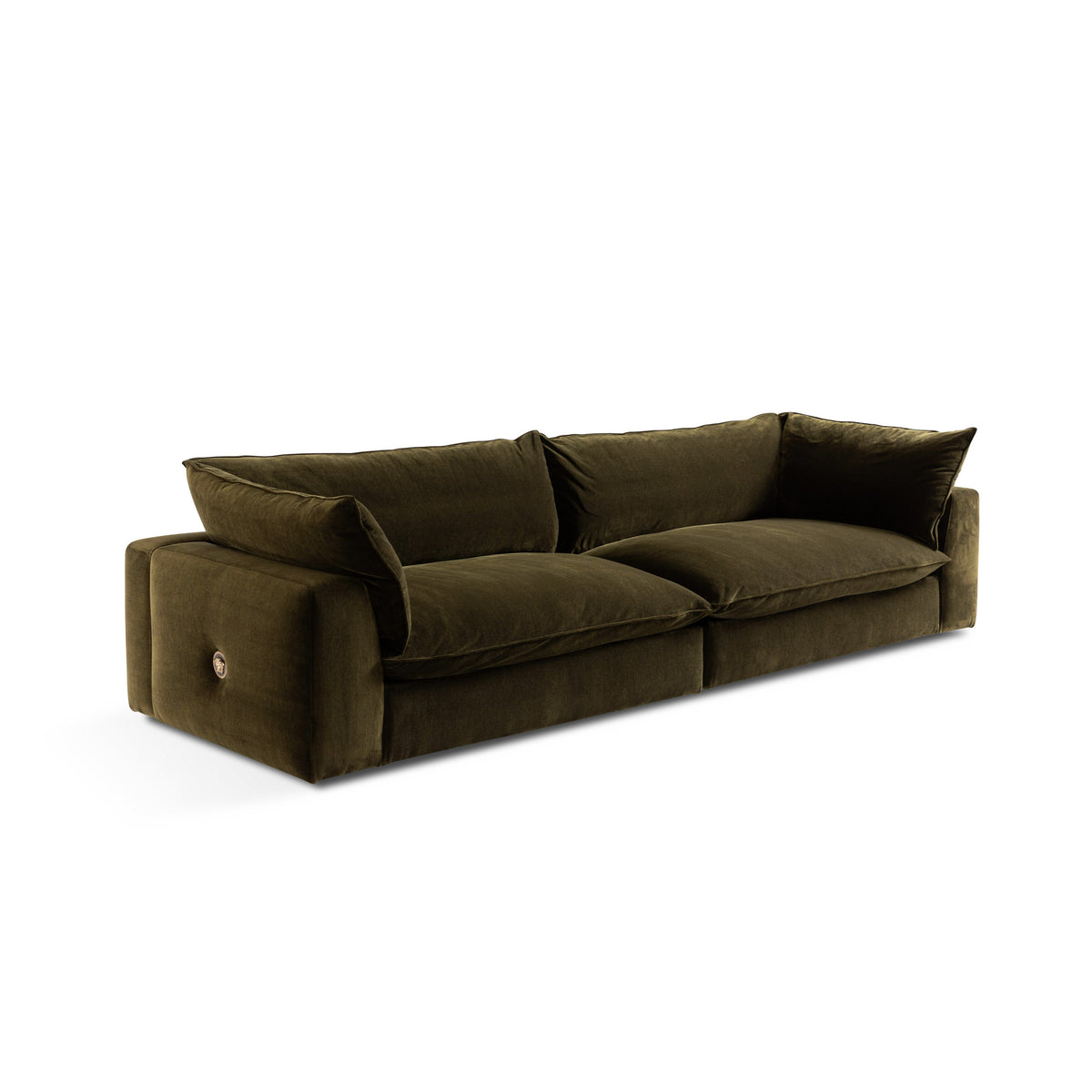 Agorà sectional sofa by Versace Home side image
