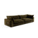 Agorà sectional sofa by Versace Home side image