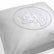 Silver pillow with logo by Versace Home_Detail image