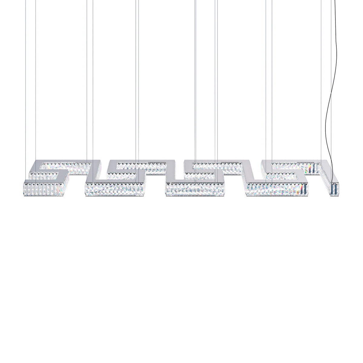 Versace Home La Greca Linear Chandelier 